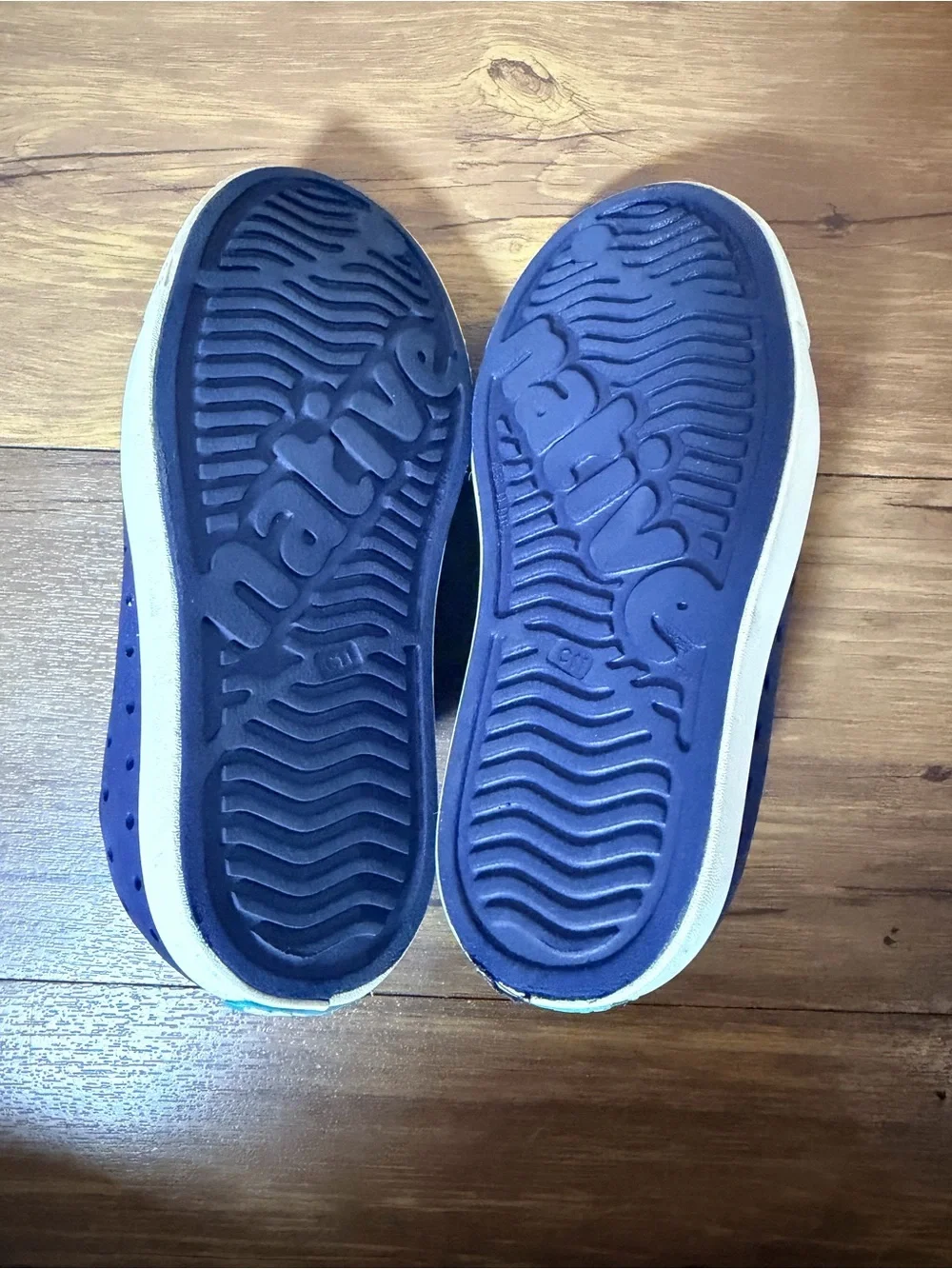 Native Youth Jefferson Slip On Shoes Size 11 Navy Blue Toddler Boy Girl Unisex